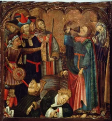 St. Johannes de Evangelist drinkt uit de vergiftigde kelk